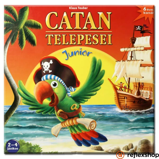 Catan telepesei Junior társasjáték