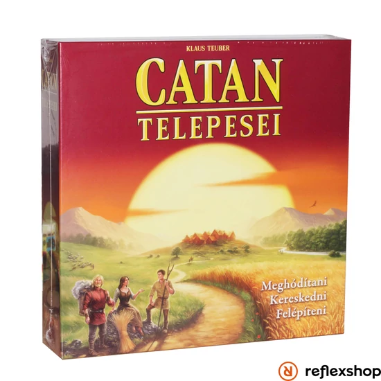 Catan Telepesei társasjáték