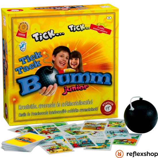 Tick...Tack...Bumm Junior társasjáték