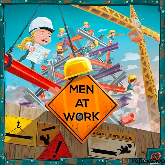 Men At Work társasjáték, angol nyelvű 