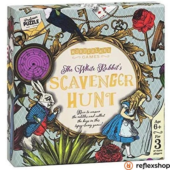 The White Rabbit's Scavenger Hunt társasjáték