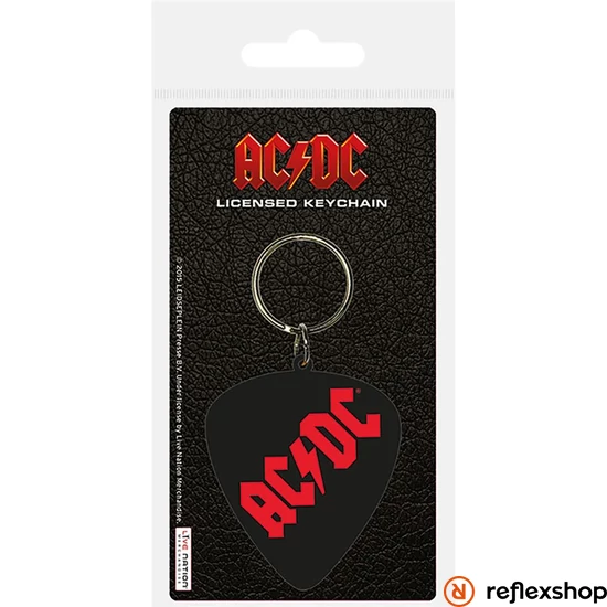 AC/DC (Plectrum) - PVC kulcstartó