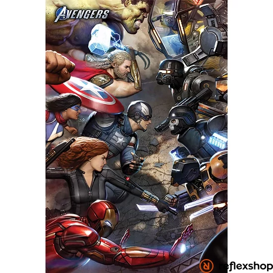 Avengers Gamerverse (FACE OFF) maxi poszter