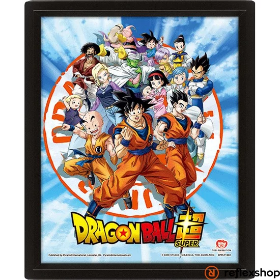 DRAGON BALL SUPER (GOKU AND THE Z FIGHTERS) - FRAMED