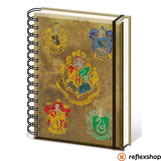 HARRY POTTER (HOGWARTS CREST & FOUR HOUSES)