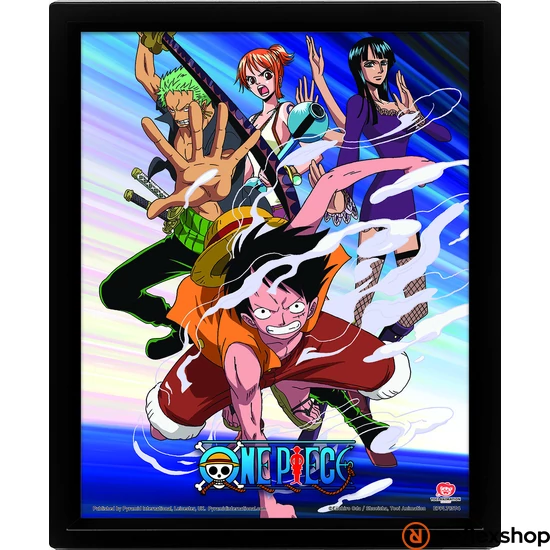 ONE PIECE (STRAW HAT PIRATES ASSAULT) - FRAMED