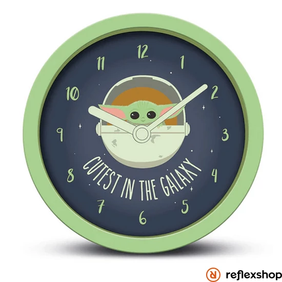 STAR WARS: THE MANDALORIAN (CUTEST IN THE GALAXY) DESK CLOCK