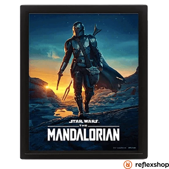 STAR WARS: THE MANDALORIAN (NIGHTFALL) - FRAMED
