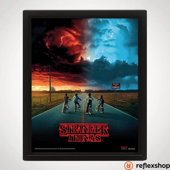 STRANGER THINGS (MIND FLAYER) 3D PRINT - FRAMED