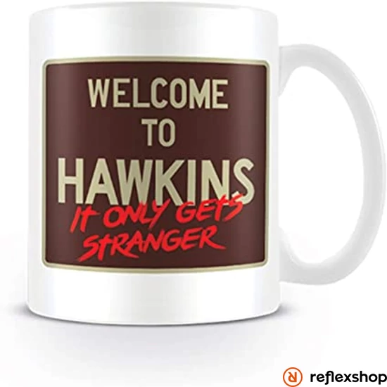 Stranger Things (Welcome to Hawkins) bögre