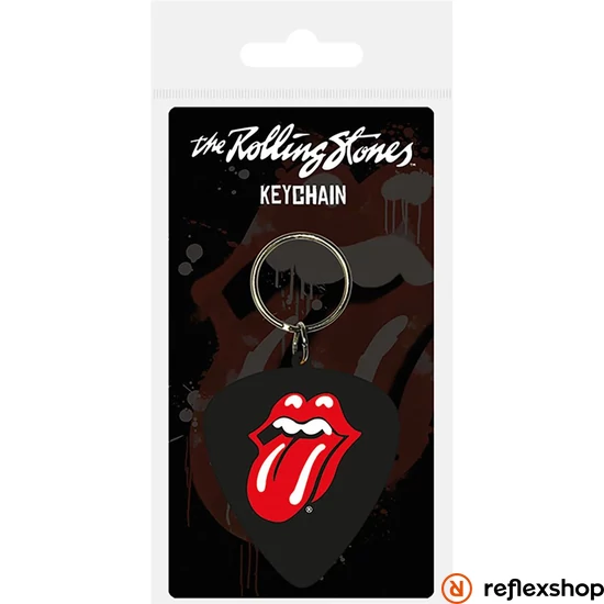 The Rolling Stones (Plectrum) - PVC kulcstartó