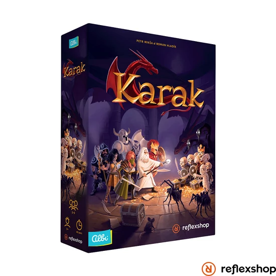 Karak társasjáték dobozborító