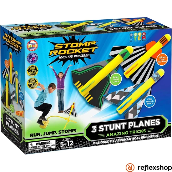 Stomp Rocket Stunt Planes játék