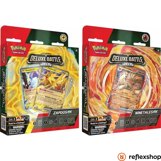 Pokemon: Deluxe Battle Deck - Ninetales and Zapdos