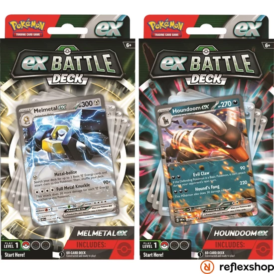 Pokemon: Melmetal and Houndoom ex Battle Decks