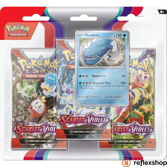 Pokemon: Scarlet & Violet 1 3-Pack Booster Dondozo