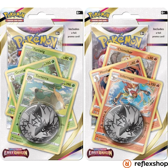Pokemon Sword & Shield 11 Lost Origin Premium Checklane Blister Display