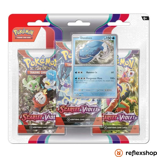 TCG Pokemon: Scarlet & Violet 1 3-Pack Booster