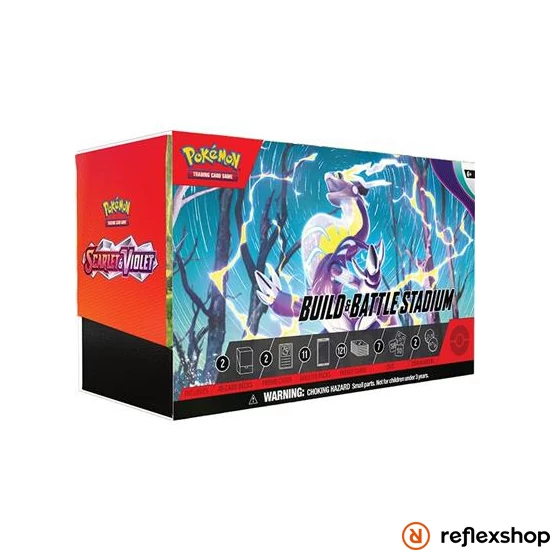 TCG Pokemon: Scarlet & Violet 1 Build and Battle Stadium Box