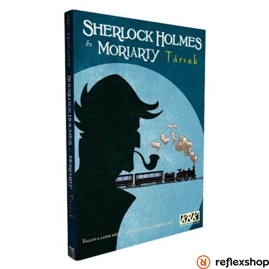 Képregényes kalandok: Sherlock & Moriarty - Társak képregény borítója