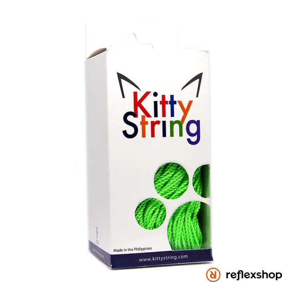 Kitty String yo-yo zsinór, normál, neon zöld