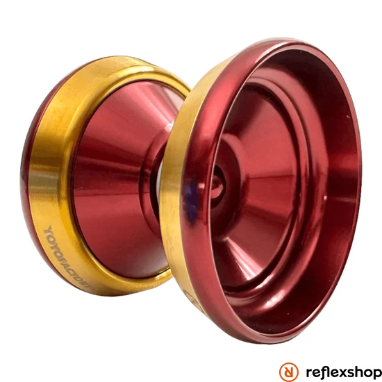 YoYoFactory IQ yo-yo - bordó/arany