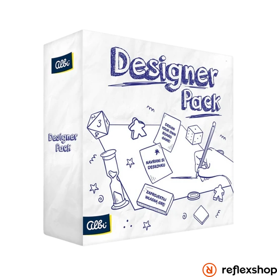 Designer Pack társasjáték tervező, multinyelvű