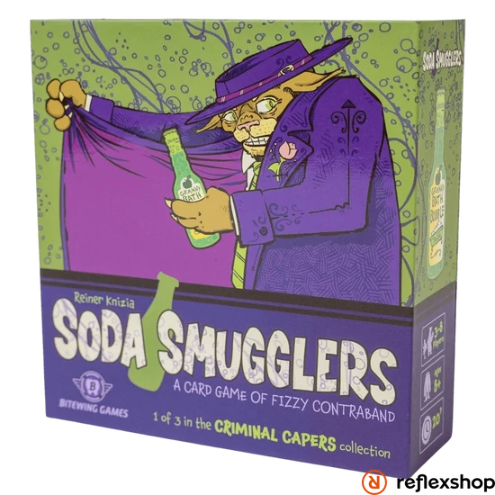 Soda Smugglers társasjáték, angol nyelvű