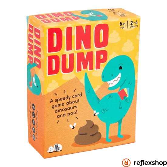 Dino Dump társasjáték, angol nyelvű