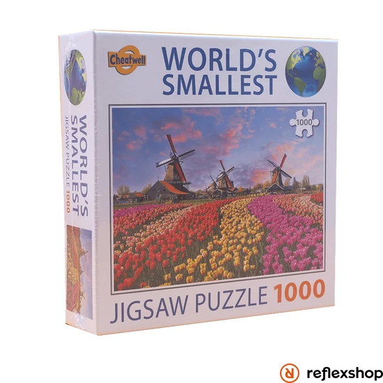 A világ legkisebb kirakósa - Holland Szélmalom puzzle, 1000 db-os