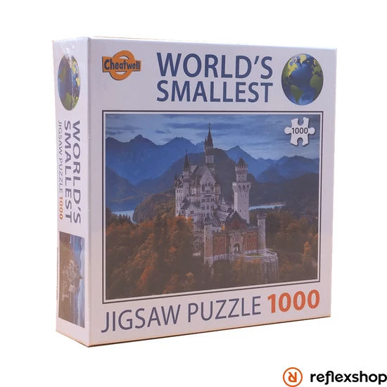 A világ legkisebb kirakósa - Neuschwanstein kastély puzzle, 1000 db-os