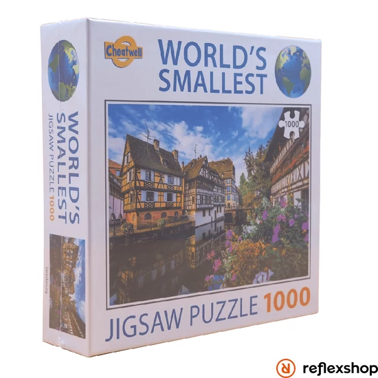 A világ legkisebb kirakósa - Strassbourg puzzle, 1000 db-os