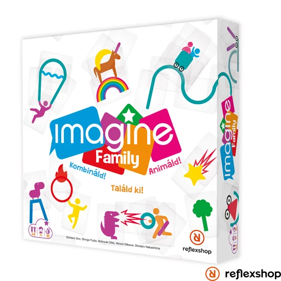 Imagine Family társasjáték dobozborító