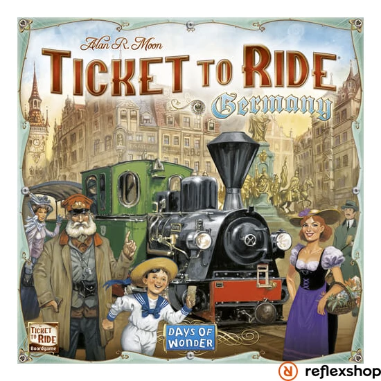 Ticket to Ride Germany angol nyelvű társasjáték