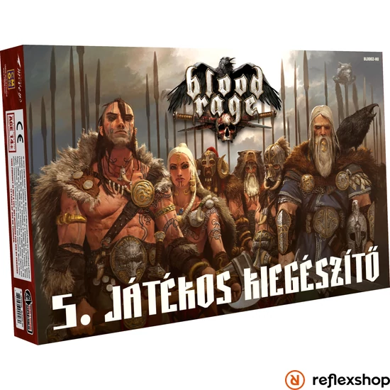 Blood Rage – 5 játékos társasjáték kiegészítő 