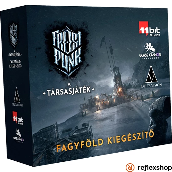 Frostpunk – Fagyföld társasjáték kiegészítő