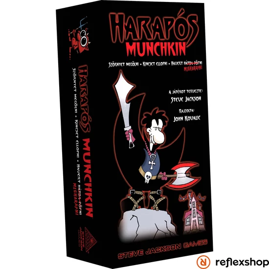 Harapós Munchkin társasjáték