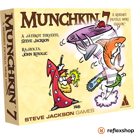 Munchkin 7 - A kezemet figyeld mert csalok kiegészítő