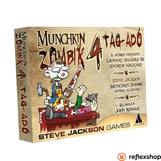 Munchkin Zombik 4 – Tag-adó társasjáték kiegészítő