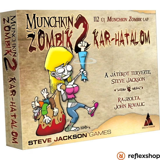 Munckin Zombik 2 - Kar-hatalom társasjáték kiegészítő