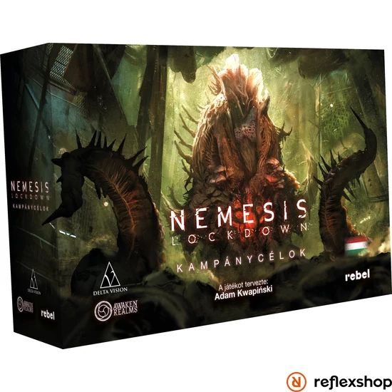 Nemesis – Lockdown Stretch Goal Box társasjáték kiegészítő