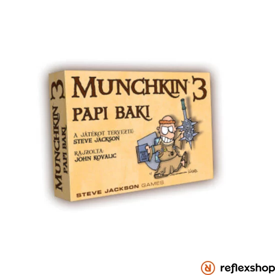 Munchkin 3 társasjáték - Papi Baki