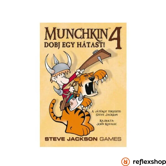 Munchkin 4 társasjáték- Dobj egy hátast!