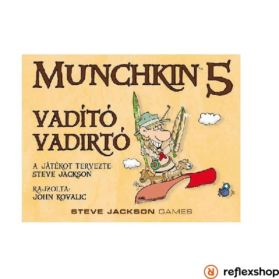 Munchkin 5 társasjáték- Vadító vadirtók