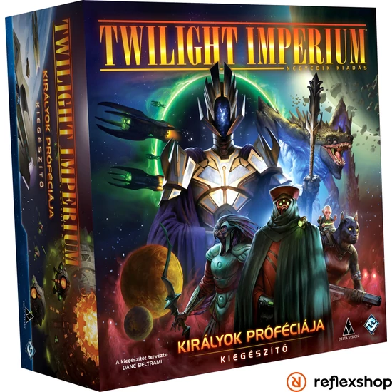 Twilight Imperium – Királyok próféciája társasjáték kiegészítő