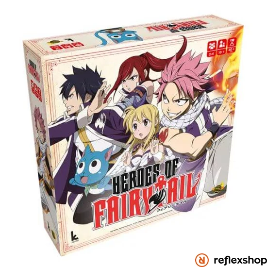 Heroes of Fairy Tail társasjáték, angol nyelvű