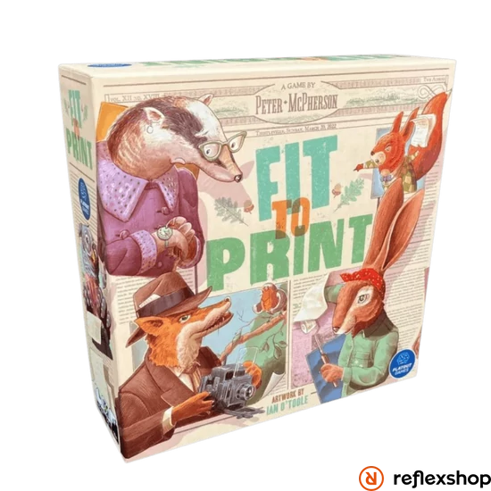 Fit to Print társasjáték, angol nyelvű