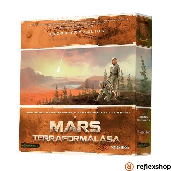 A Mars Terraformálása társasjáték dobozborító