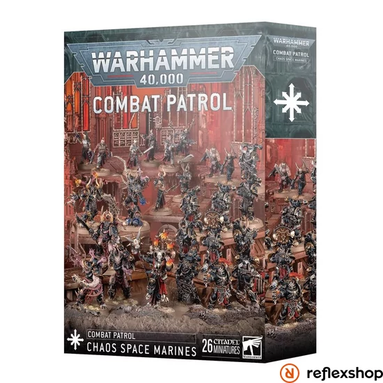 Warhammer 40000 Combat Patrol: Chaos Space Marines minifigurák