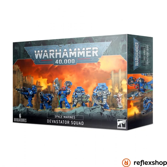 Space Marines Devastator squad minifigurák